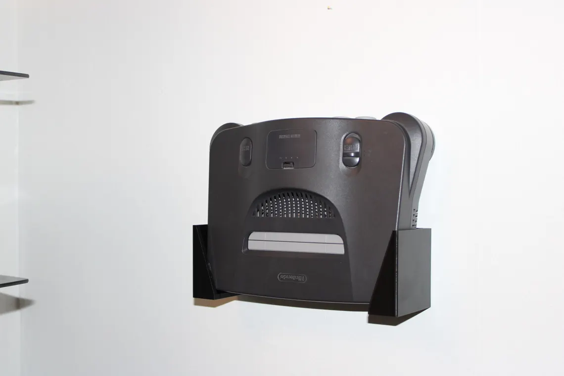 Nintendo 64 Wall Mount – Digital STL File